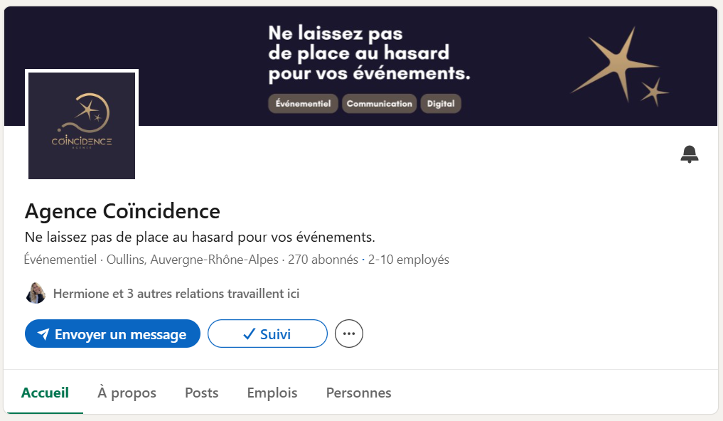 LinkedIn - Agence Coïncidence
